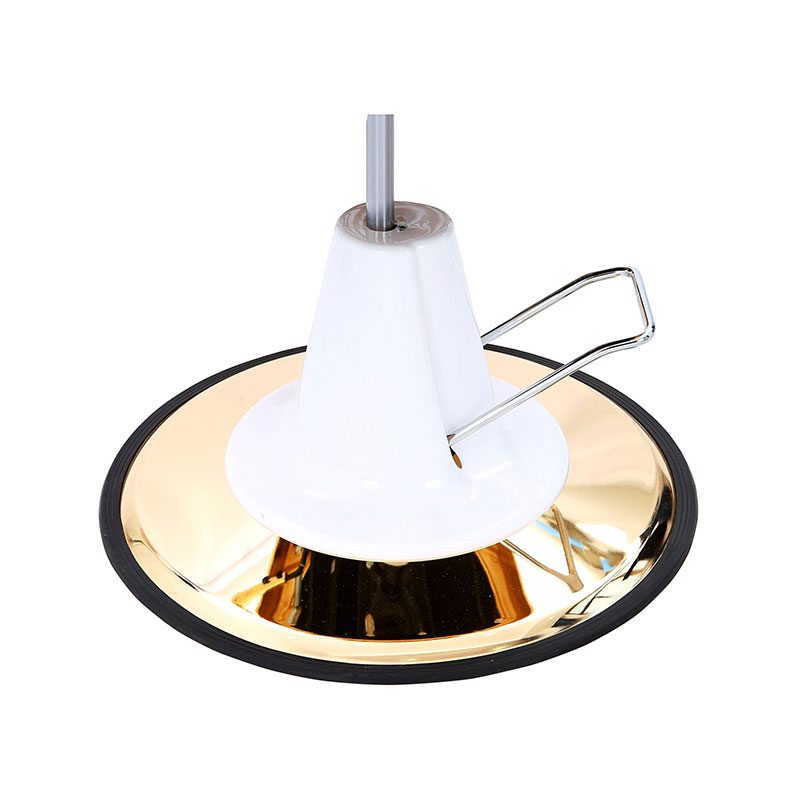 HZ22DG Vintage parturituolin hydraulipumppu kultaisella pohjalla