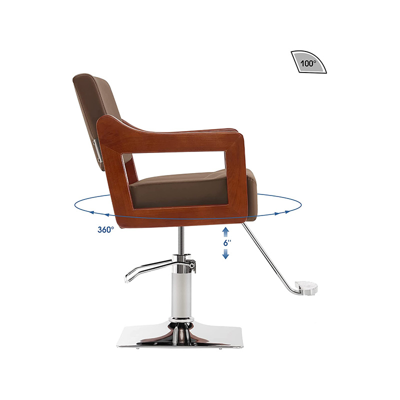 HZ88108B / HZ8808W / HZ88108 Klassinen hydraulinen parturi-muotoilutuoli