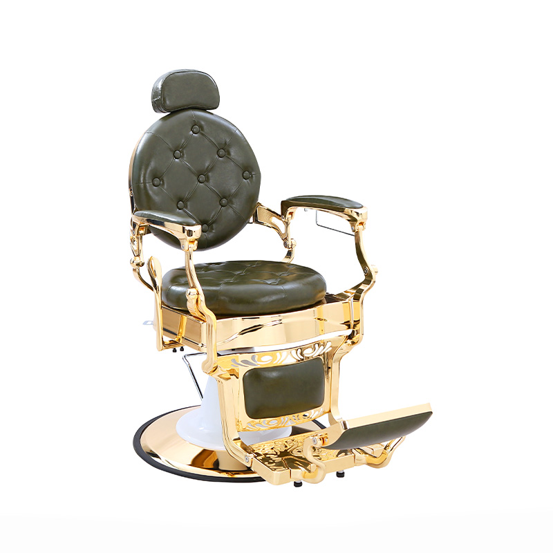 HZ8799ABK / HZ8799AGR / HZ8799WG / HZ8799RG Miesten öljypäällinen parturituoli kampaamotuoli