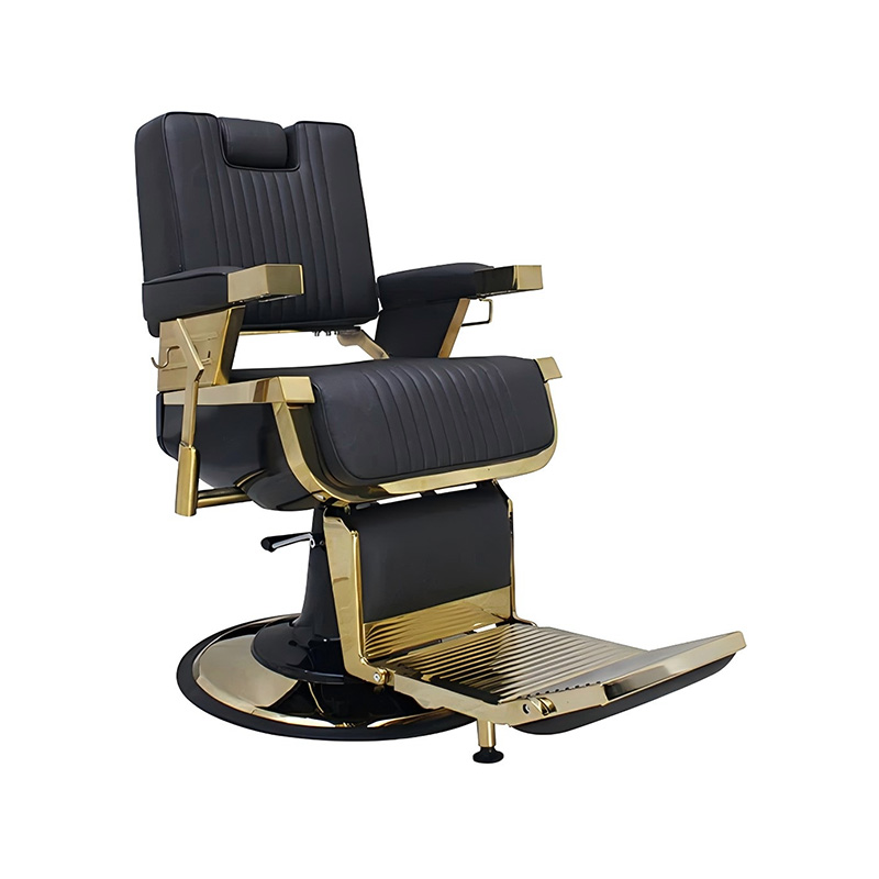 HZ8740GD / HZ8740DZ / HZ8740DB Musta klassinen retro lincoln-tyylinen parturituoli