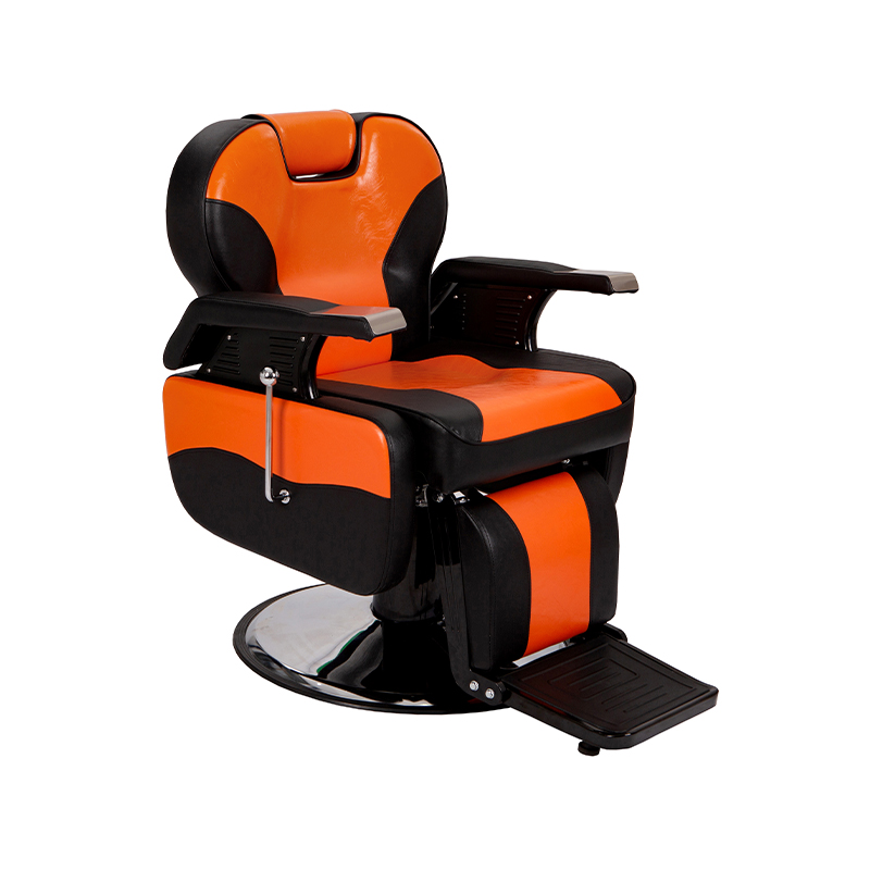 HZ8702D Musta klassinen parturi tuoli makuuasentoon kampaamon stylistin tuoli