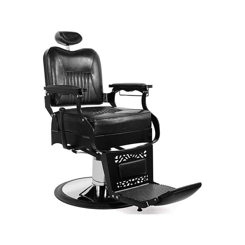 HZ8754 Mustat vintage-tyyliset salonkituolit