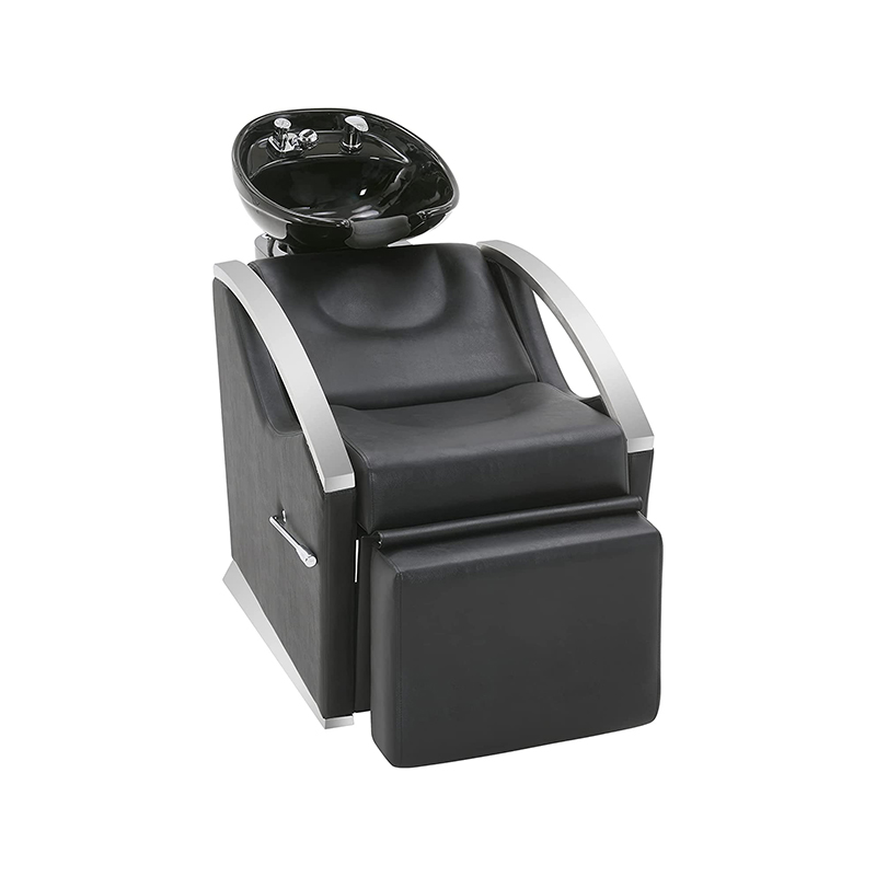 HZ9002 Backwash shampoo -tuoliyksikkö jalkatuella